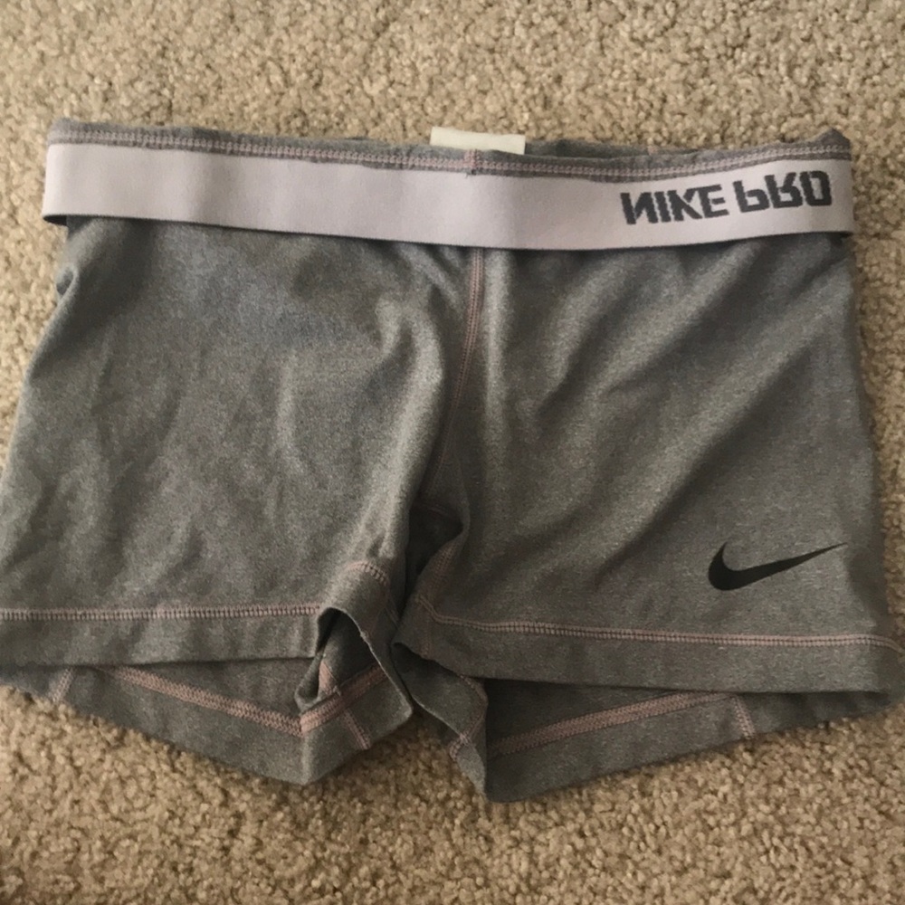 Nike pro compression shorts